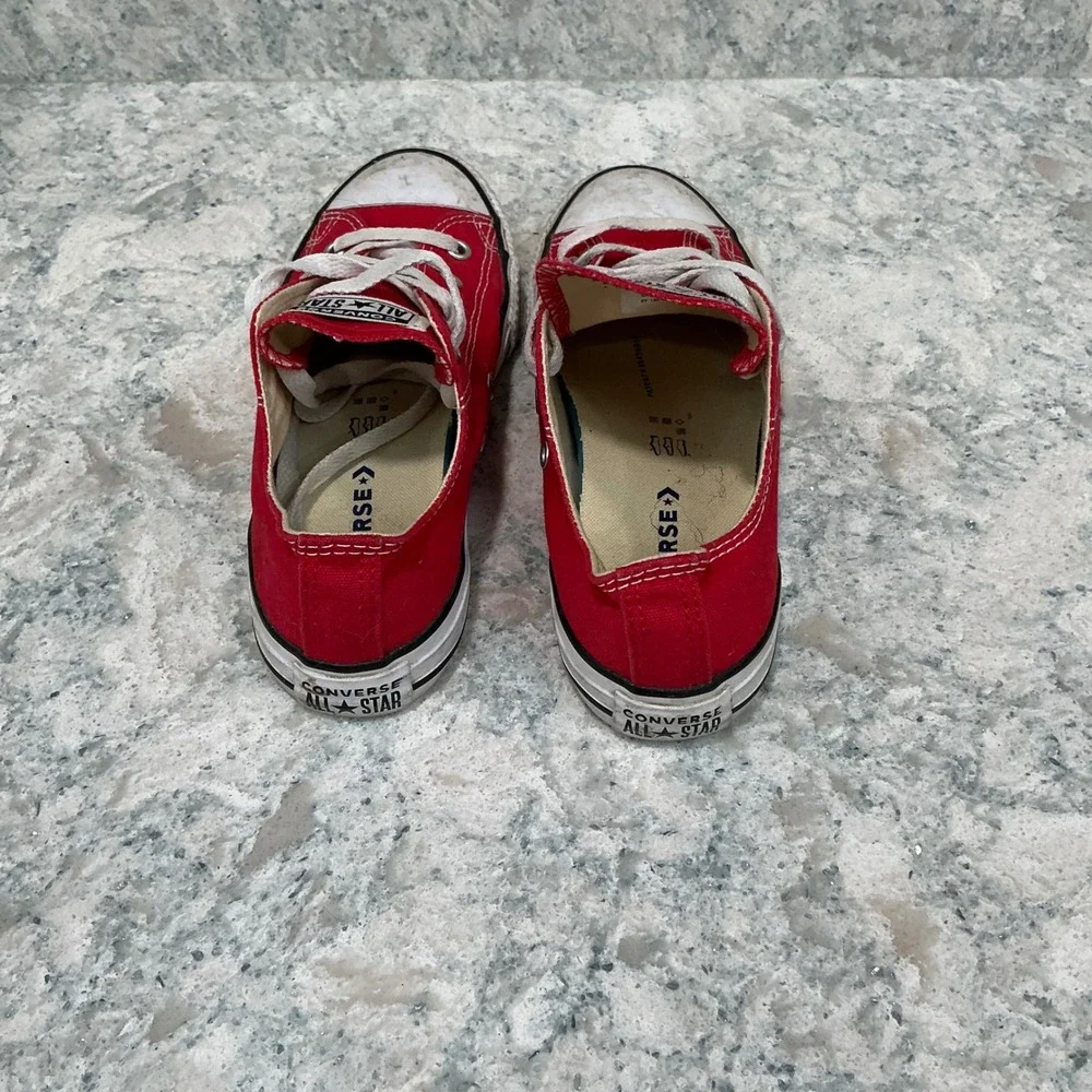 Converse Sneakers Chuck Taylor All Star Youth 3 Red Canvas Low Top 3J236